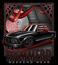 Image 1 of HOODIE - Black Widow  **RE-ORDER / PRE_ORDER**