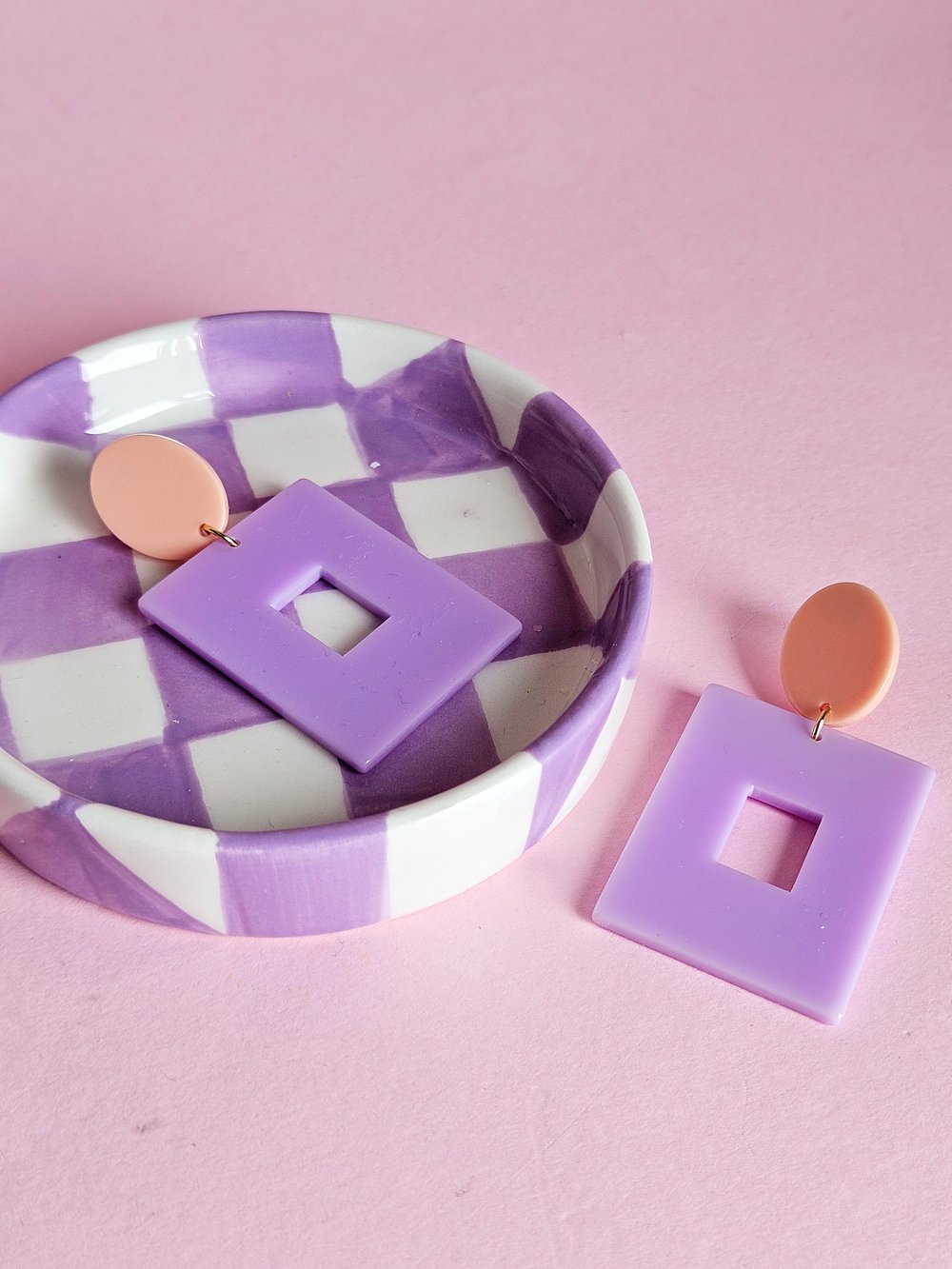 Image of Pendientes GISELE-Cuadrado