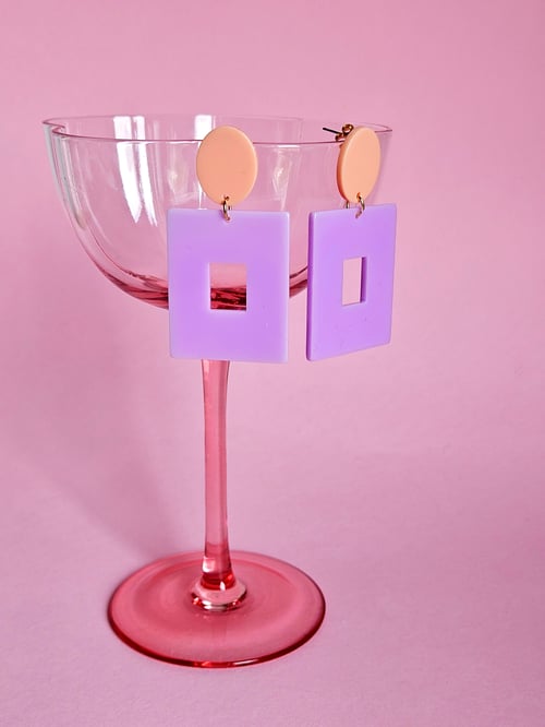 Image of Pendientes GISELE-Cuadrado