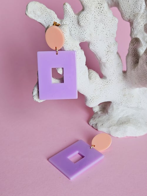 Image of Pendientes GISELE-Cuadrado