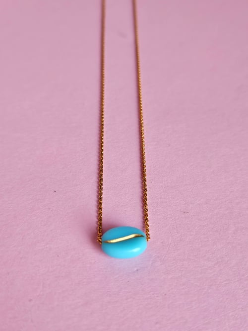 Image of Colgante turquesa