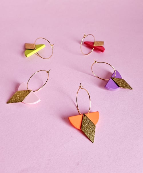 Image of Pendientes MIA - Naranja
