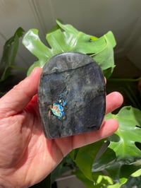 Image 3 of Purple Flash Labradorite Stone (1)