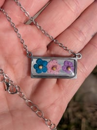 Image 1 of 3 Narcissus Flower Connector Necklace