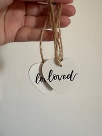 Loved wooden small hearts 