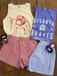 Braves + UGA Comfort Color Tanks