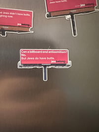 Image 2 of Fight Antisemitism Homemade Magnet Pack