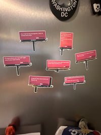 Image 3 of Fight Antisemitism Homemade Magnet Pack