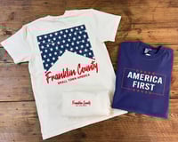 Franklin Flag + American First Comfort Color Tees
