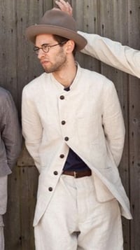 Image 3 of Harbour Master Jacket Linen - Natural