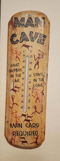 Large "Man Cave" Thermometer