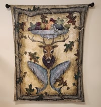 Highland Lodge Woven Tapestry