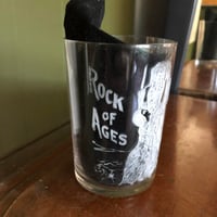 Image 2 of Early 1900’s Rock of Ages etched juice glass 