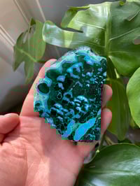 Image 1 of Chrysocholla & Malachite Stone (1)