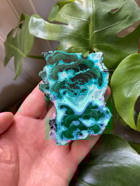 Image 1 of Chrysocolla & Malachite Stone (4)