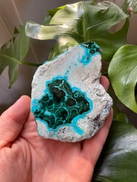 Image 3 of Chrysocolla & Malachite Stone (7)