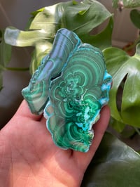 Image 2 of Chrysocolla & Malachite Stone (8)