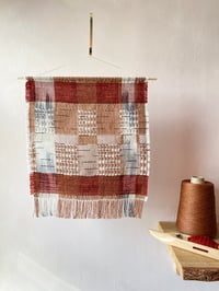 Image 2 of MADDER WOVEN WALL HANGING III