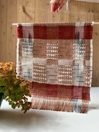 Image 4 of MADDER WOVEN WALL HANGING III