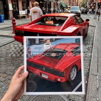 Image 1 of FREE US SHIPPING! 🔥 Car Meet Series - Ferrari 512TR 🍕 - Giclée Art Print