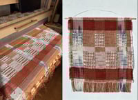 Image 5 of MADDER WOVEN WALL HANGING III