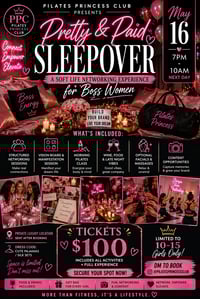 Pretty & paid sleepover 