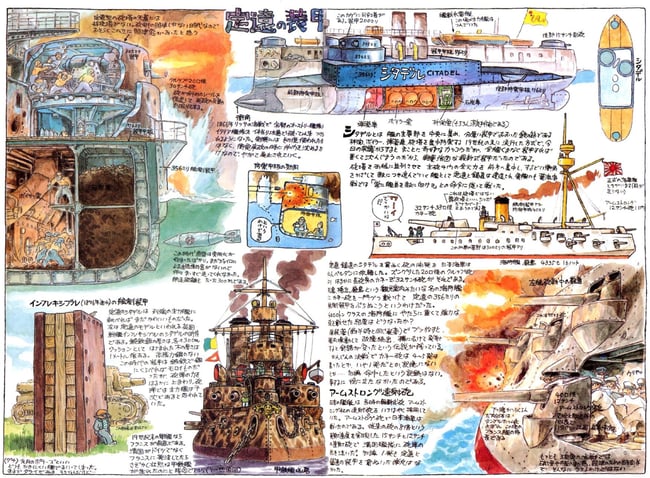 Hayao Miyazaki's Daydream Note