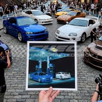 Image 1 of FREE US SHIPPING! 🔥 Fuelled up And Ready to roll ⛽️  - Giclée Art Print