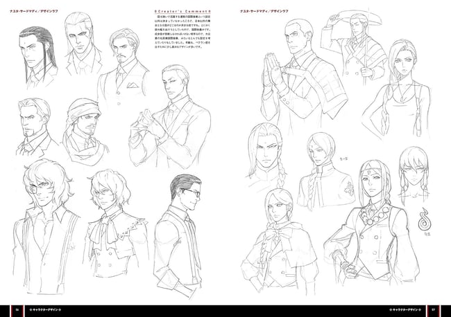 PHOENIX WRIGHT: ACE ATTORNEY 6 OFFICIAL VISUAL BOOK