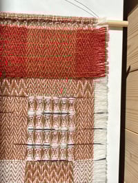 Image 3 of MADDER WOVEN WALL HANGING IIII