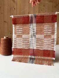 Image 4 of MADDER WOVEN WALL HANGING IIII
