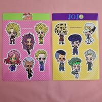 Image 2 of JoJo's Bizarre Adventure Sticker Sheets