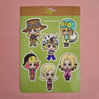Image 4 of JoJo's Bizarre Adventure Sticker Sheets