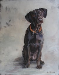 Image 1 of Here Comes Trouble, Original Painting