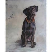 Image 2 of Here Comes Trouble, Original Painting