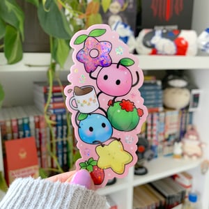 Image of GLITTER Junimo & Fruits STICKER