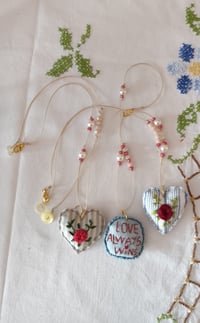 Image 2 of ❤️ SPILLE CUORE RICAMATE 2 ❤️ 