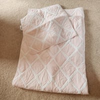 Image 2 of Serena & Lilly Twin Quilt and Sham w/pillow 