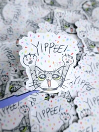 Image 1 of YIPPEE Dennis Vinyl Stickers