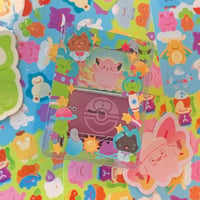 Image 3 of Protecteurs de cartes décorés - 5 designs  