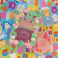 Image 5 of Protecteurs de cartes décorés - 5 designs  