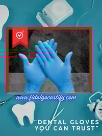 Image 4 of Blue Nitrile Disposable Gloves CE Certified – Medical Grade – Powder-Free