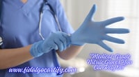 Image 5 of Blue Nitrile Disposable Gloves CE Certified – Medical Grade – Powder-Free