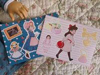 Image 1 of American Girls Sticker Sheets