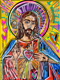 Sacred Heart of Jesus Print 