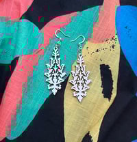 Image 3 of Leaf Cluster Earrings