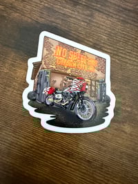 No Speed Limit Shop Sticker 