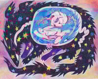 "Let's Eat Eachother 1,000 Times" 11x14 Print