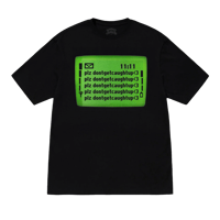 Text tee - Black