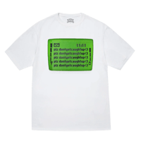 Text tee - White